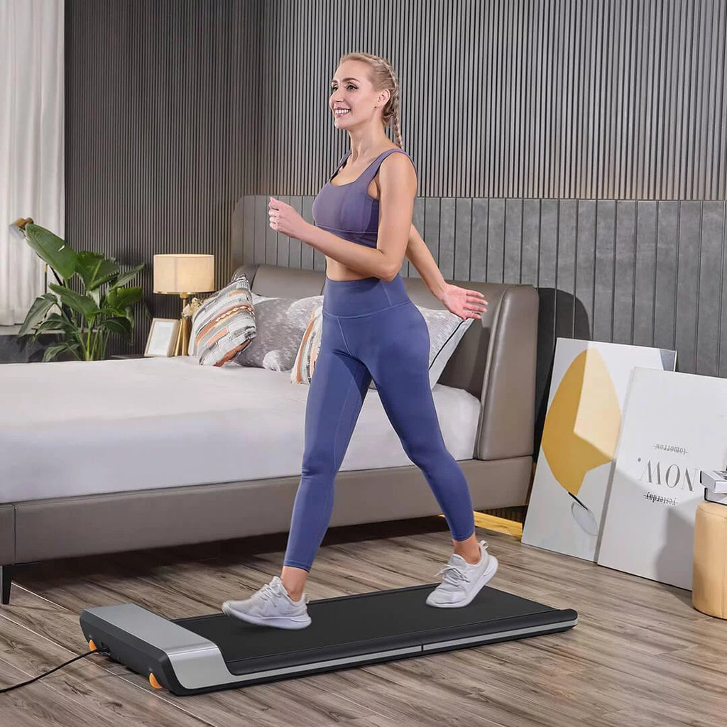 Folding Treadmill Grey 0.5-3.72MPH L644