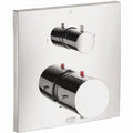 Chrome Thermostatic Trim with Volume Control and Diverter D8636
