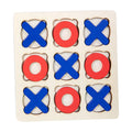 Wooden Tic Tac Toe Board Game Q75174
