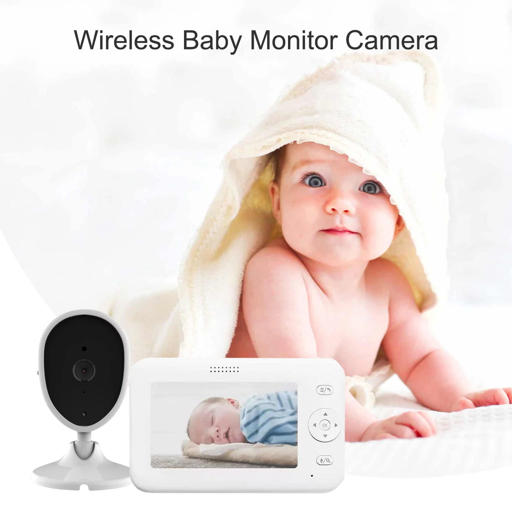 Wireless Video Monitor with 4.3 Inch TFT LCD Screen X552638