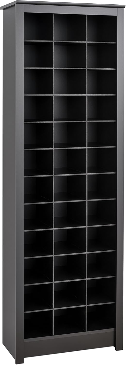 White Shoe Storage Cabinet E60925