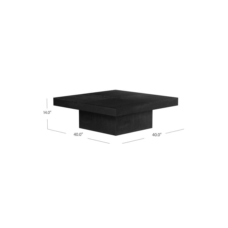 Black Wood Cocktail Table I63284
