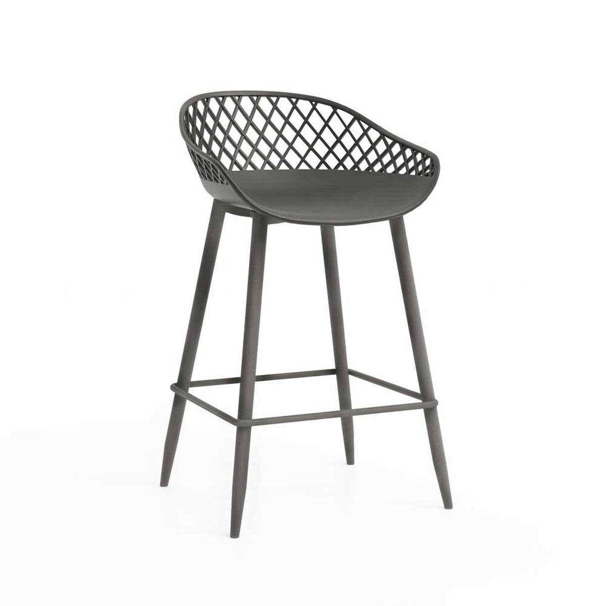 Black Counter Stool Set of 2 Z41249
