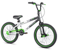 20 In. Black and White BMX Bike A649