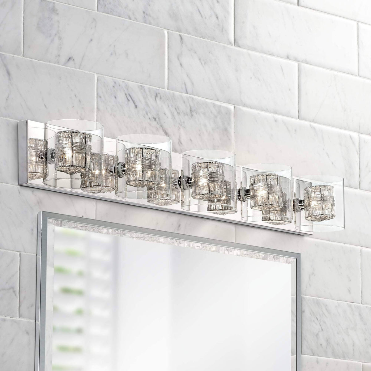 Wrapped Wire Bathroom Light N9310