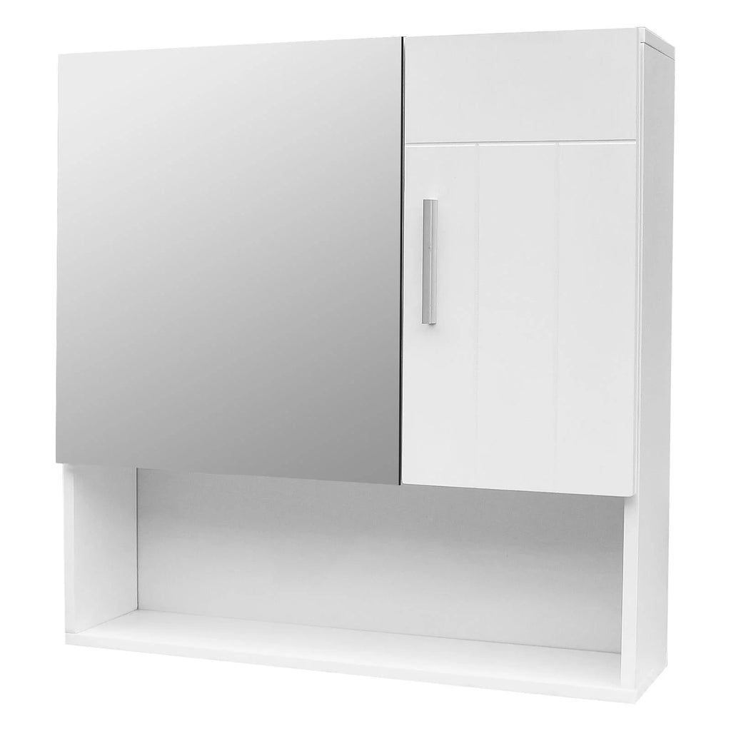 White Wall Mount Bathroom Cabinet K9832
