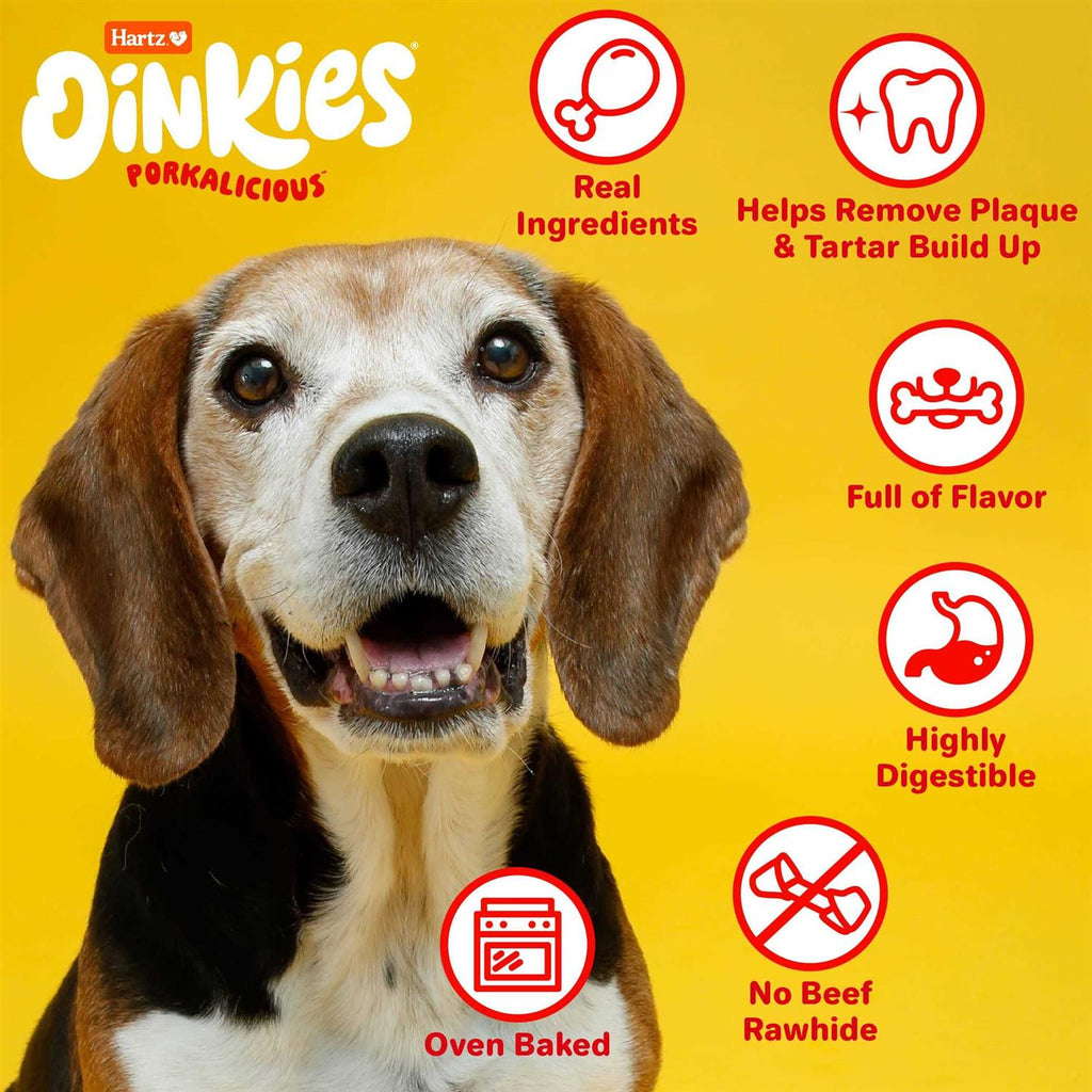 Bacon Wrap Twists Pig Skin Dog Treats L51532