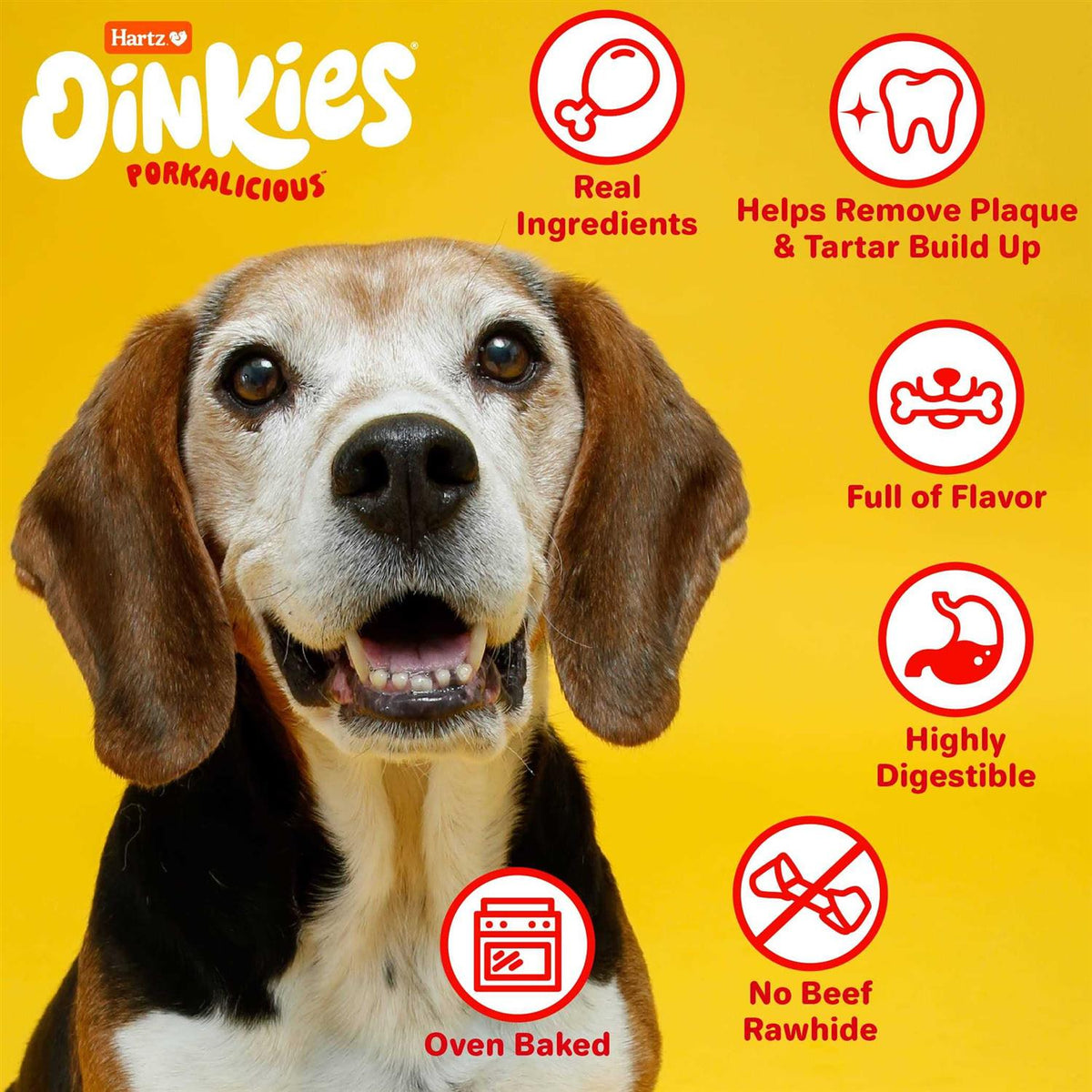 Bacon Wrap Twists Pig Skin Dog Treats L51532
