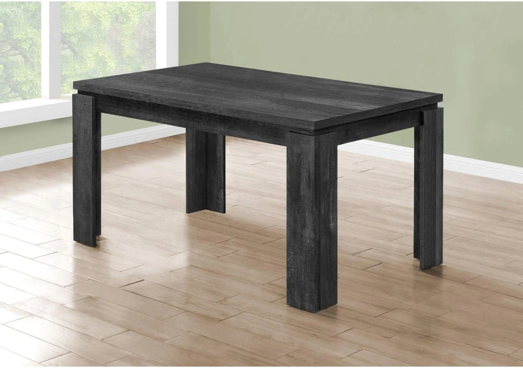 Black Wood-Look Dining Table H933