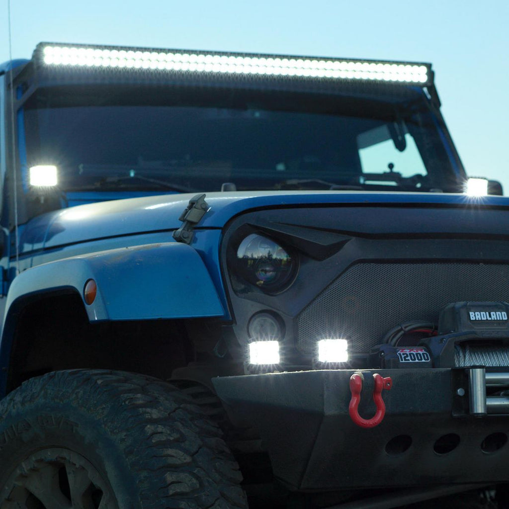 3 in. LED Flood with Sidelight, Pair Z450