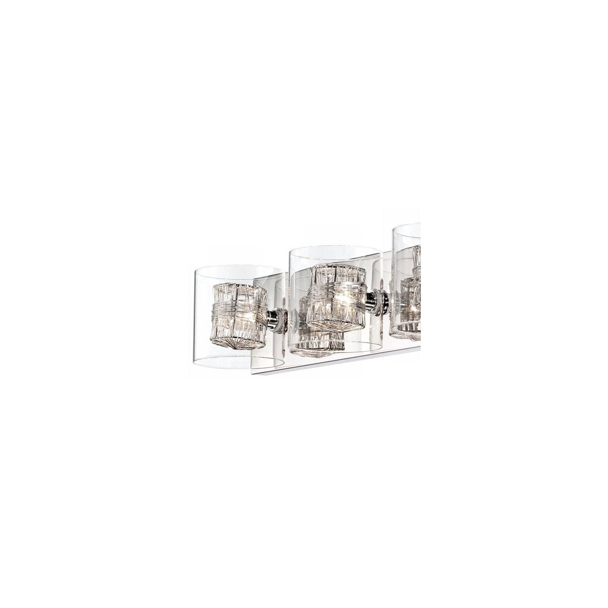 Wrapped Wire Bathroom Light N9310