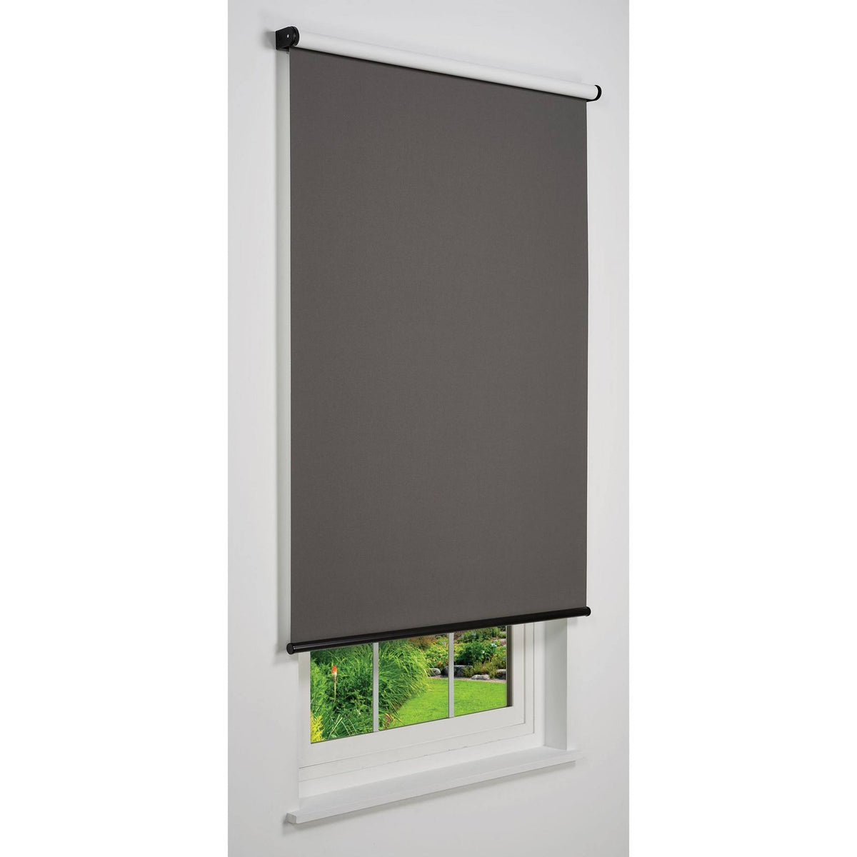 Dark Grey Cordless Blackout Roller Shade F707674