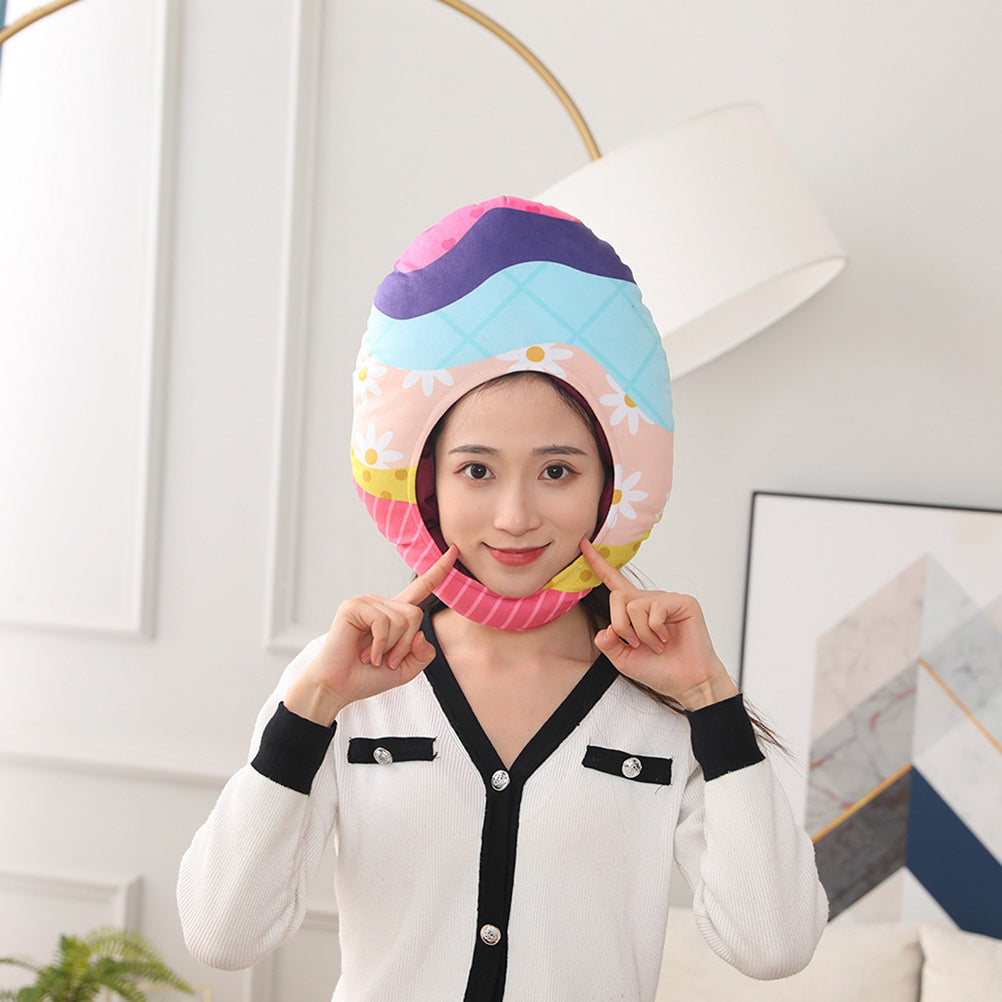 Egg Hood Hat Cap Plush Toy Z650244