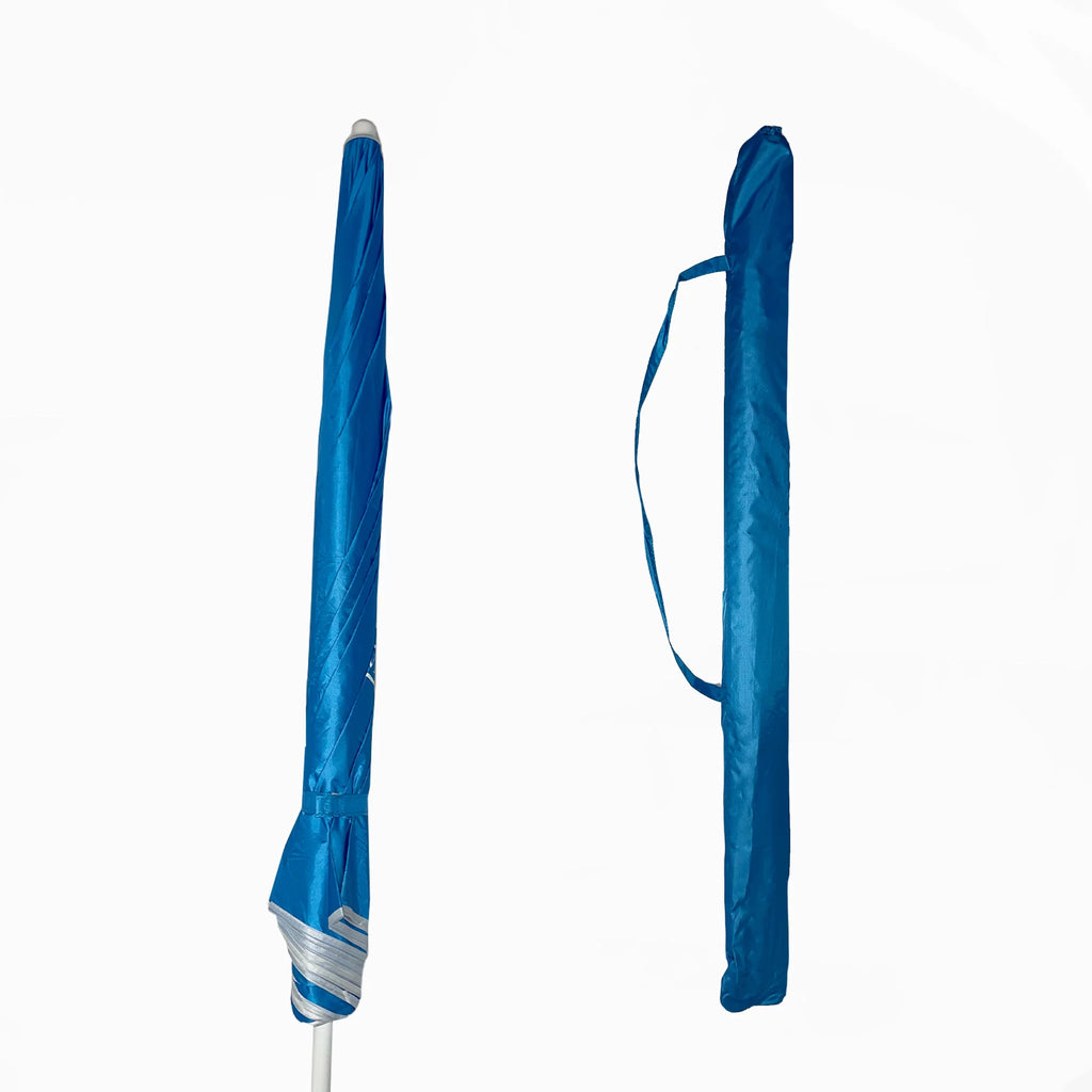 6' Beach Umbrella with UV Protection and Case S55634
