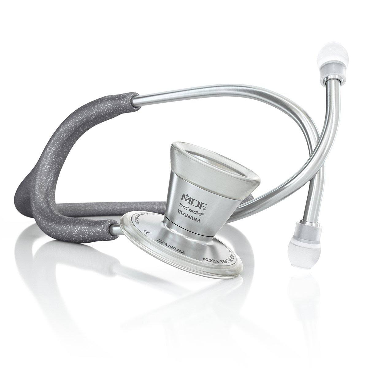 Grey Glitter Cardiology Stethoscope S852801