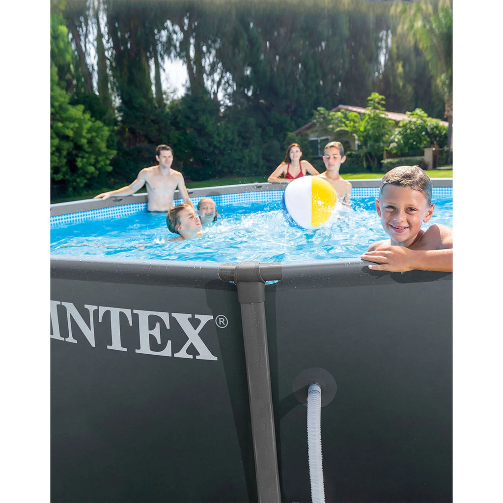 16' x 48 Above Ground Pool Set with Sand Filter Pump Q841