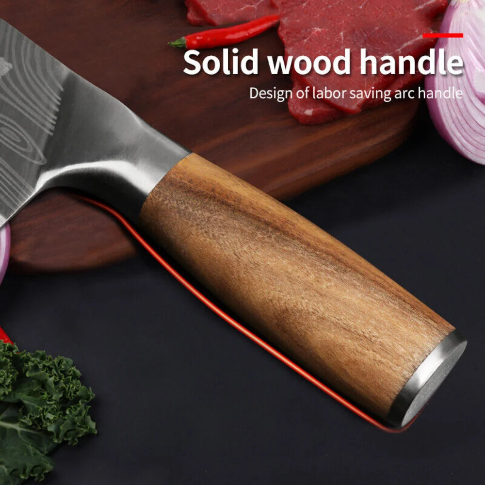 8 Inch Stainless Steel Chef Knife Q2363