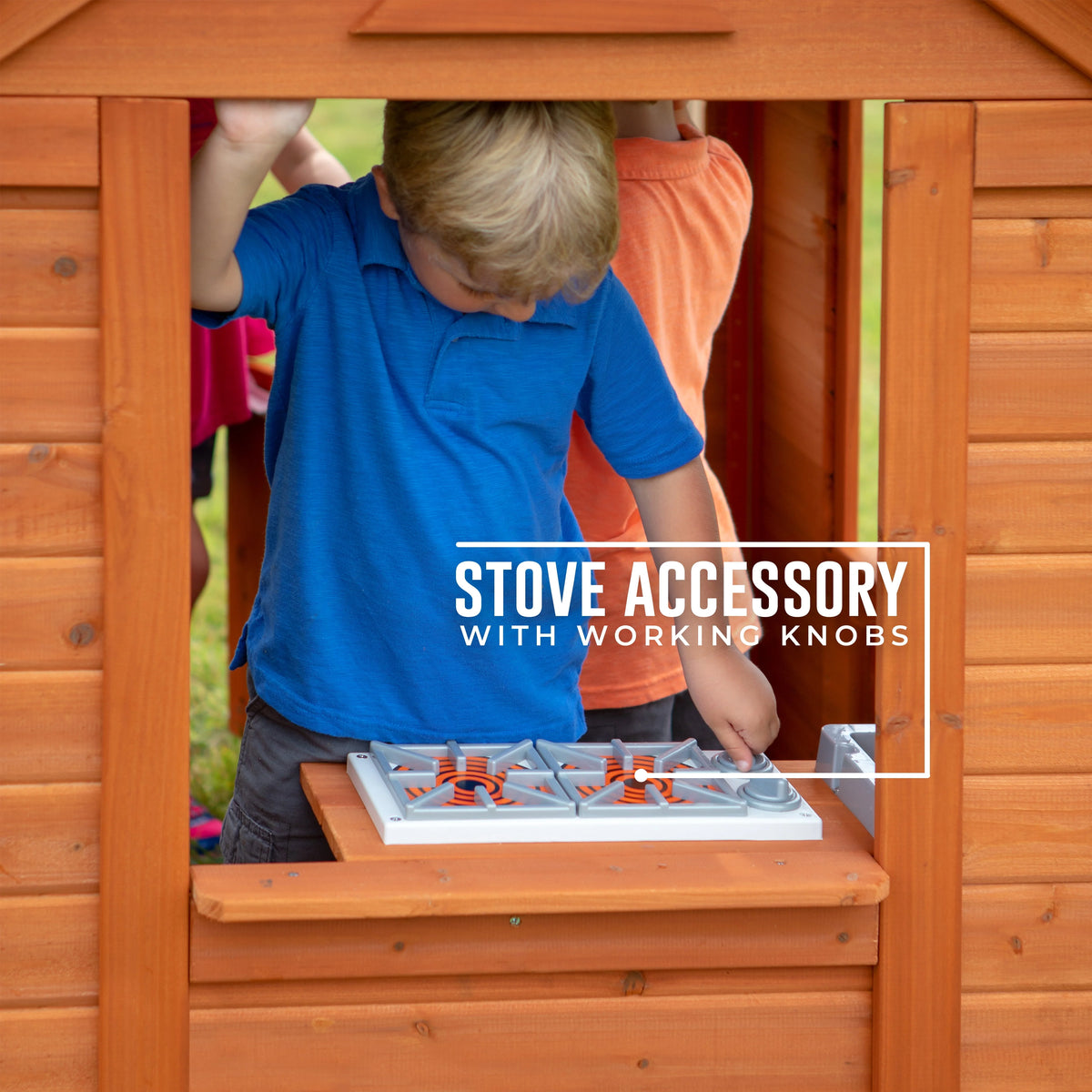 Cedar Wooden Playhouse U43151