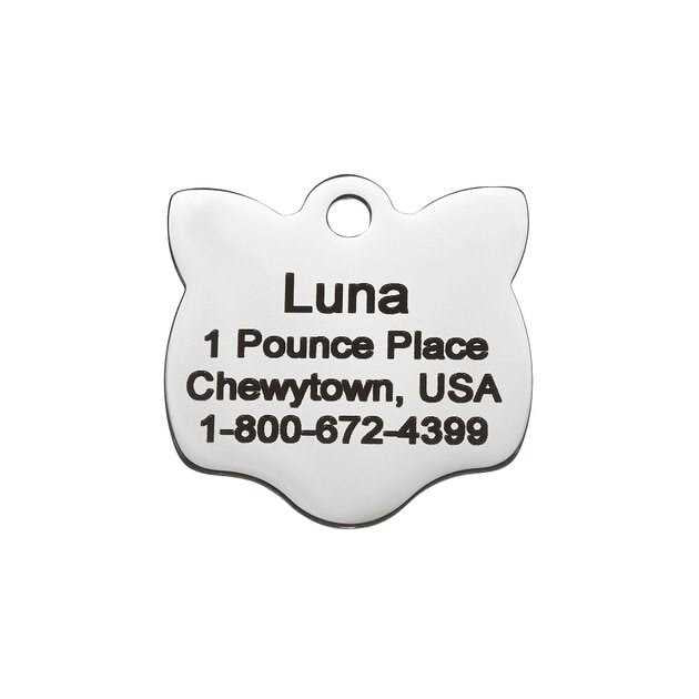Stainless Steel Personalized Dog & Cat ID Tag Q4054