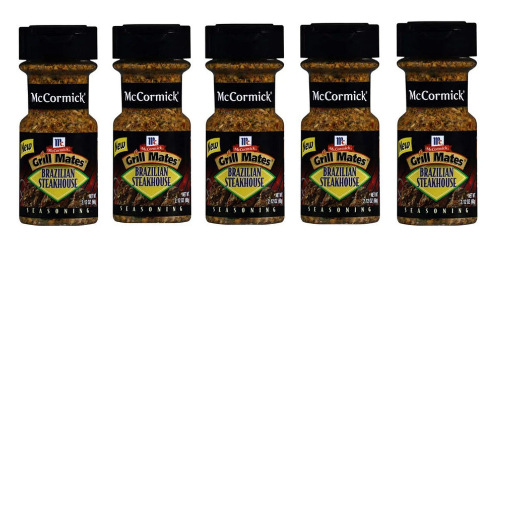 Brazilian Steakhouse Seasoning 2.12 Ounce Bottle Pack Of 5 J5615
