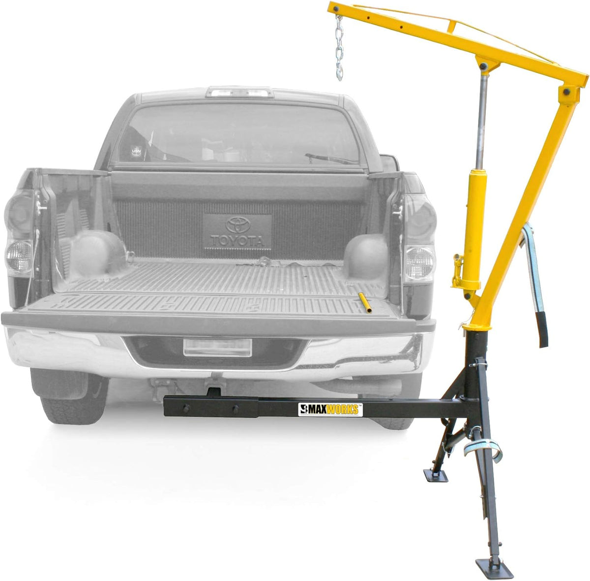 Receiver Hitch Mounted Crane - 1000 lbs. Capacity R3398