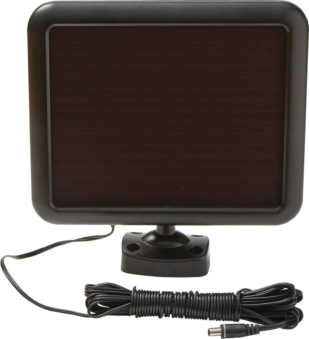 Black 2000 Lumen Solar LED Motion Sensing Security Flood Light G6391