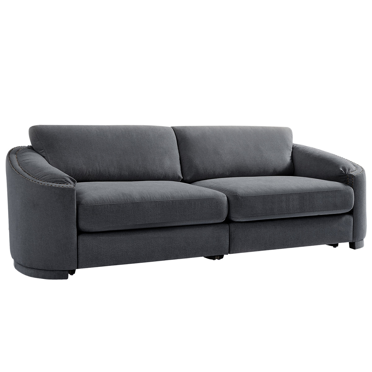 Gray 2 Seat Upholstery Loveseat Sofa L95320