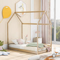 Twin Size Wood House Bed N3117