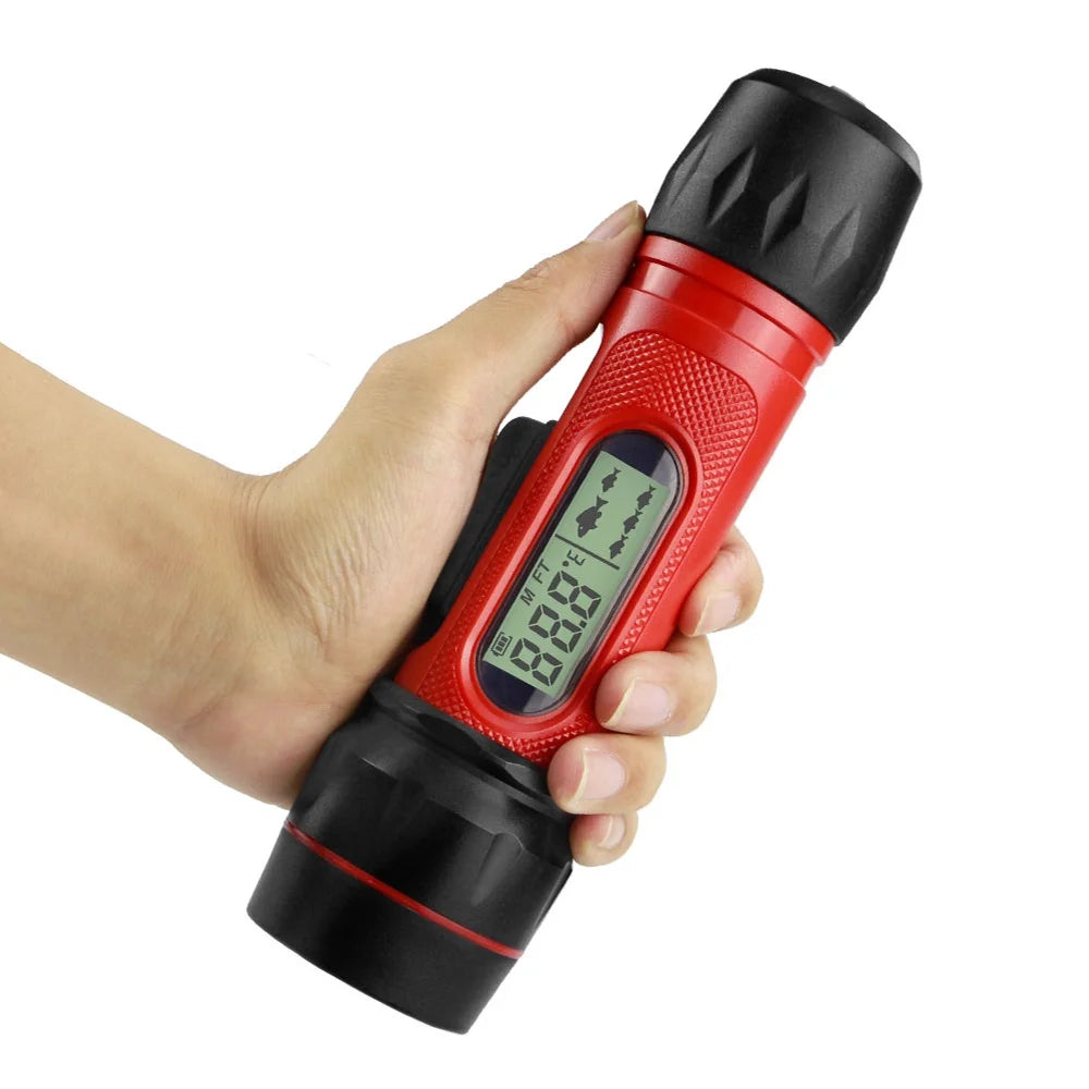 Sonar Ice Fishing Fishfinder with 0.8-90m Detection Depth P670