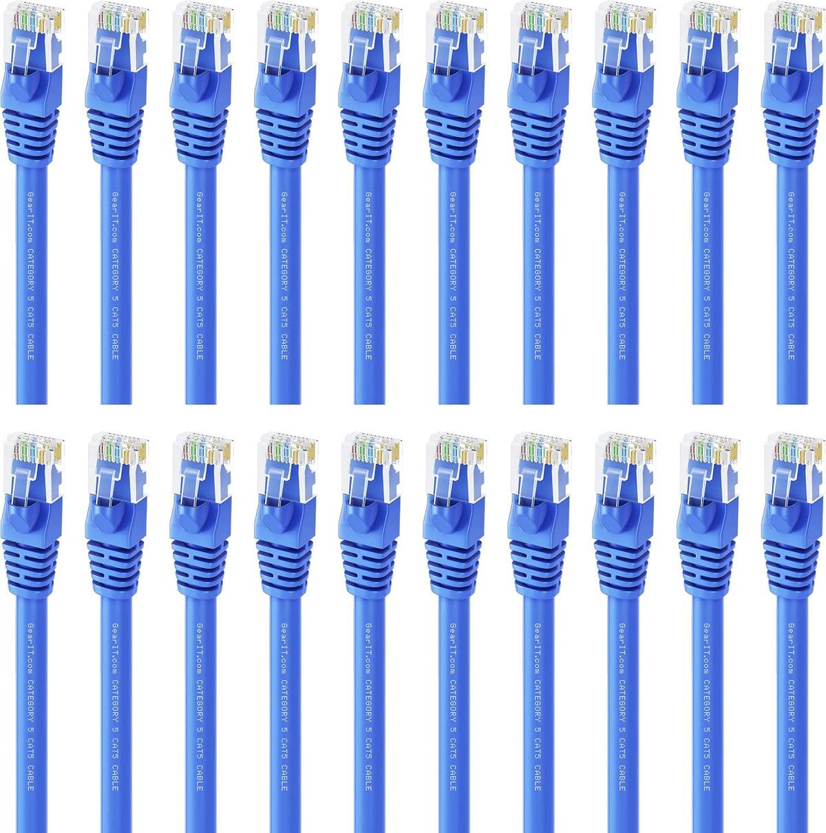 Blue 5 Feet Cat5e Ethernet Patch Cable A9618