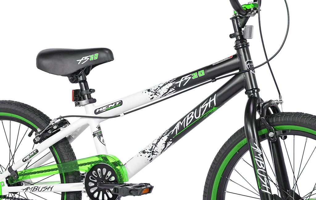 20 In. Black and White BMX Bike A649