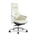 High Back Ergonomic Leather Office Chair with Adjustable Height and Tilt Z259285