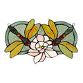 Tiffany-Glass Window Panel 13x22 K9269