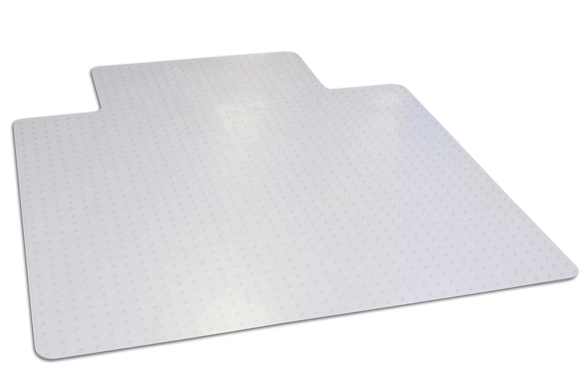 Office Chair Mat for Low and Medium Pile Carpet with Lip 45" x 53" Q9969