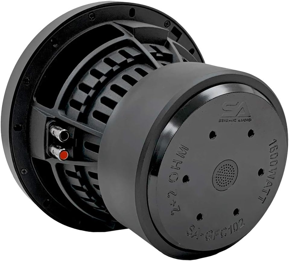 10 Inch 1600 Watt Dual 2 Ohm Car Audio Subwoofer C56543