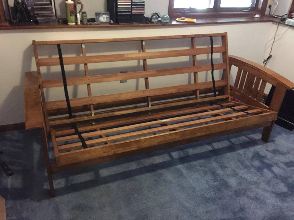 Full Size Wood Futon Frame B6043