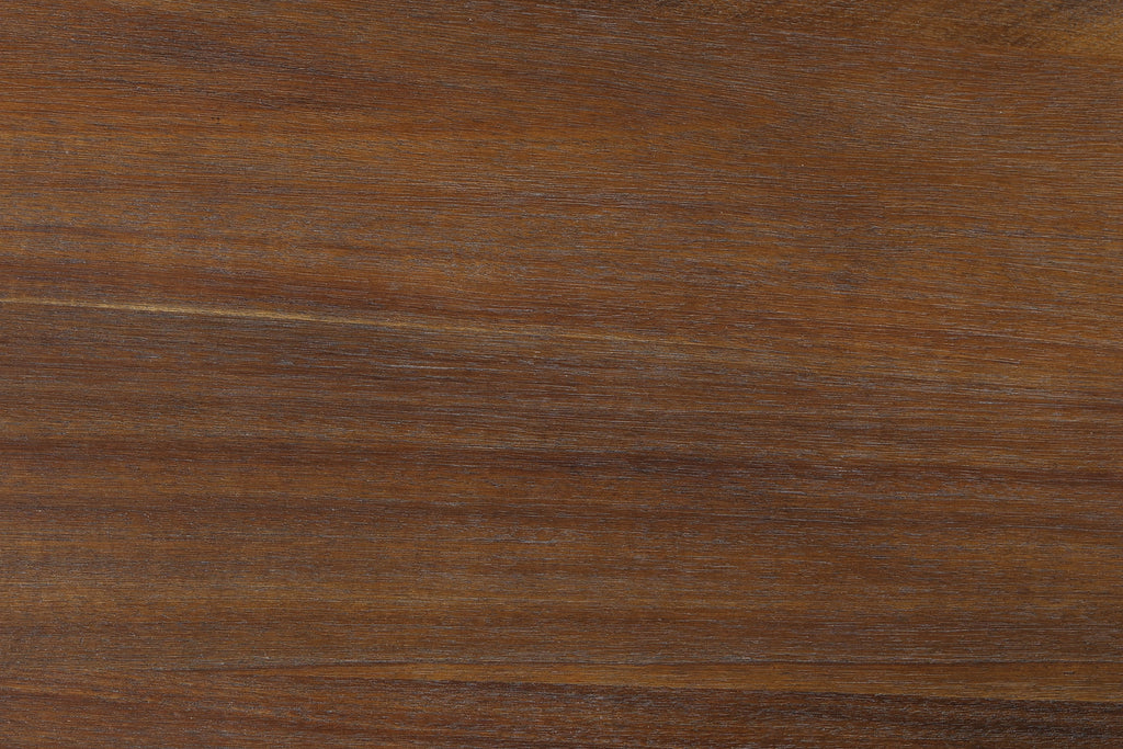 L-Shape Desk in Brushed Walnut Finish Y511
