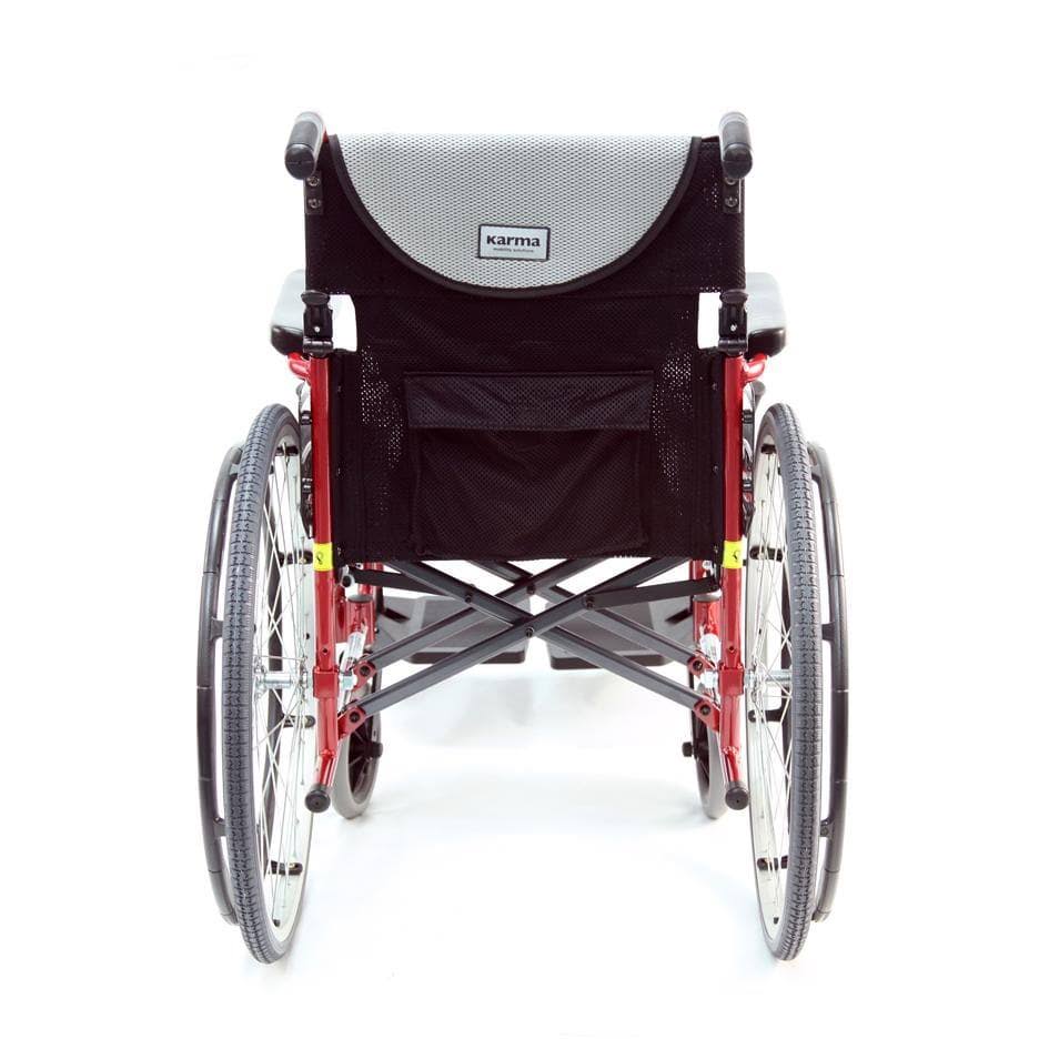 Lightweight Ergonomic Wheelchair with Silver Seat V99402