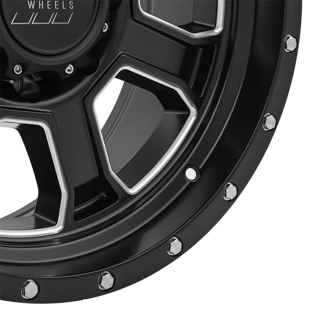 Satin Black Finish Alloy Wheel Z972827