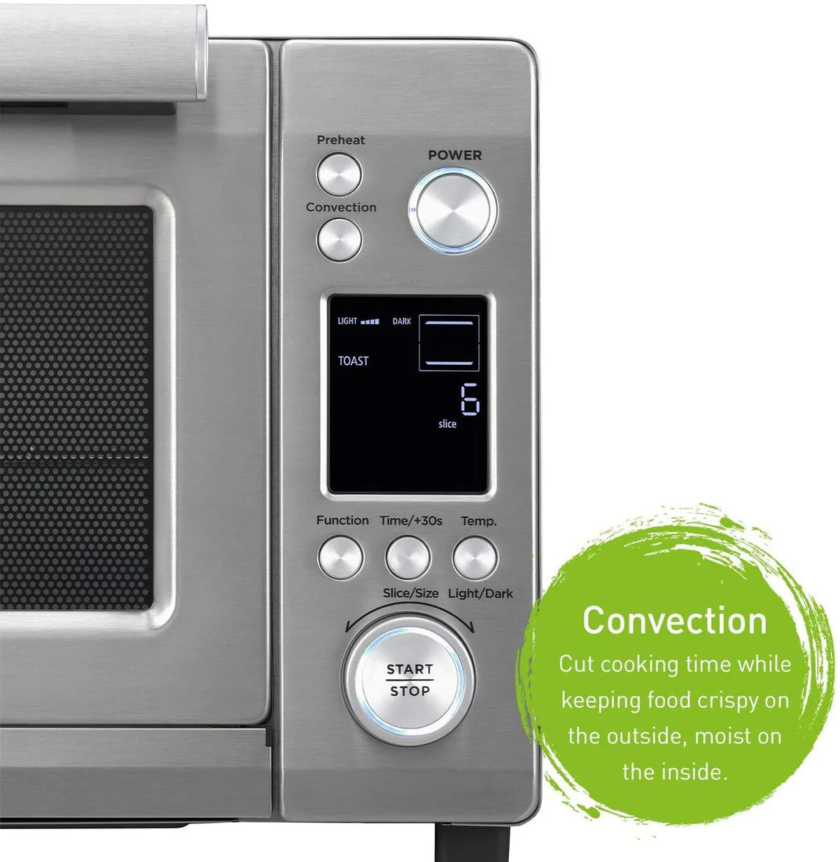 0.9 cu.ft. Convection Toaster Oven with Infrared and Metal Heater V503