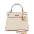 Craie Togo Leather Handbag C4905