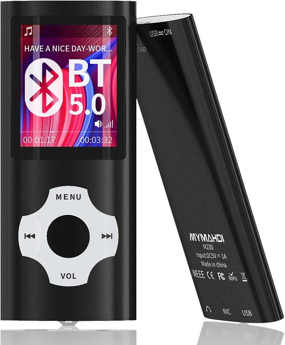 Black Pack of 2 MP3 MP4 Player K7780