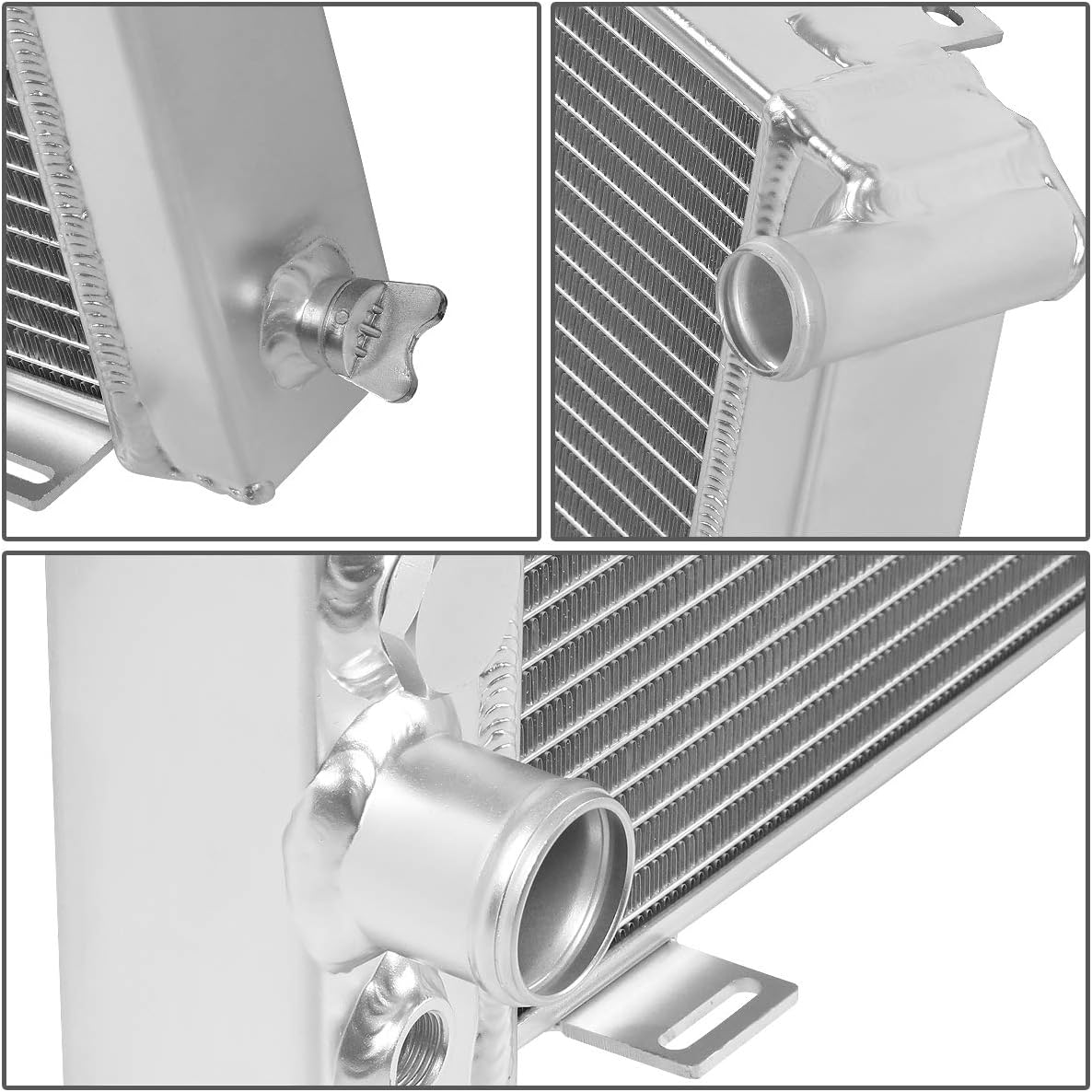 Full Aluminum 3-Row Racing Radiator F565