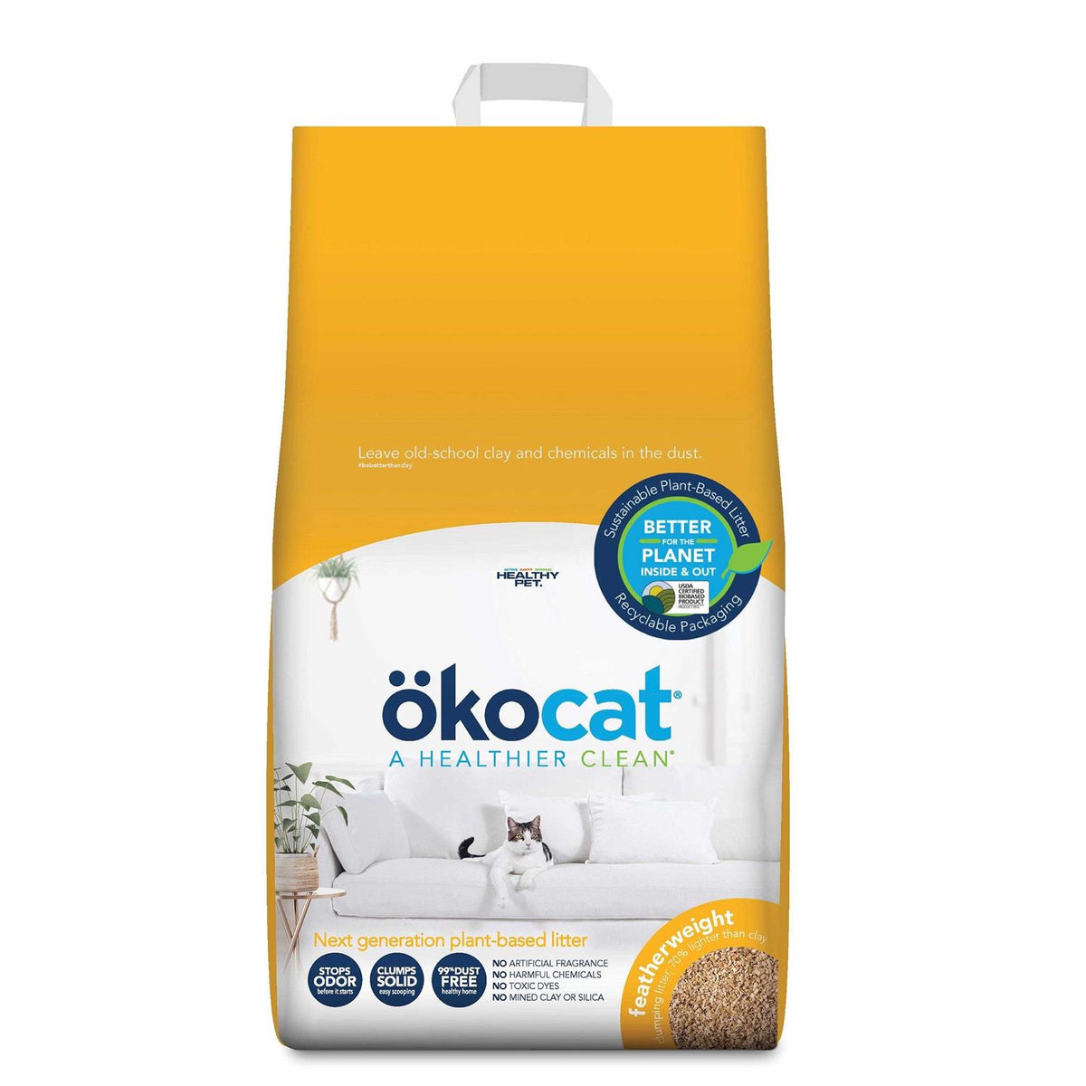 Clumping Wood Cat Litter B462