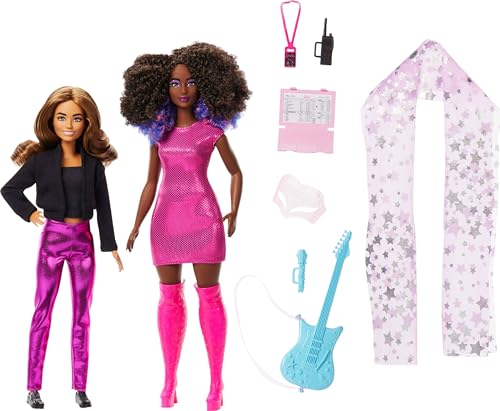 Barbie Dolls & Accessories with Music Star & Tour Manager W4913