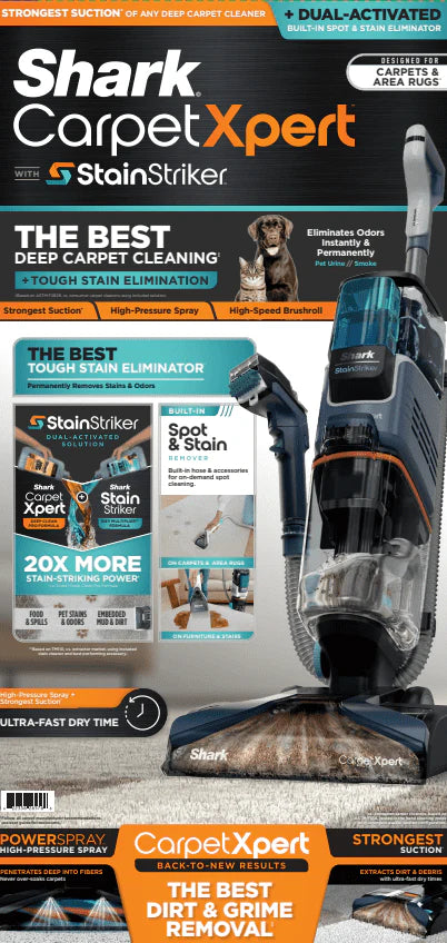 Upright Carpet & Upholstery Cleaner, Navy I456