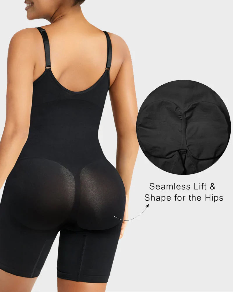 Women's Tummy Control Zip Bodysuit O90433