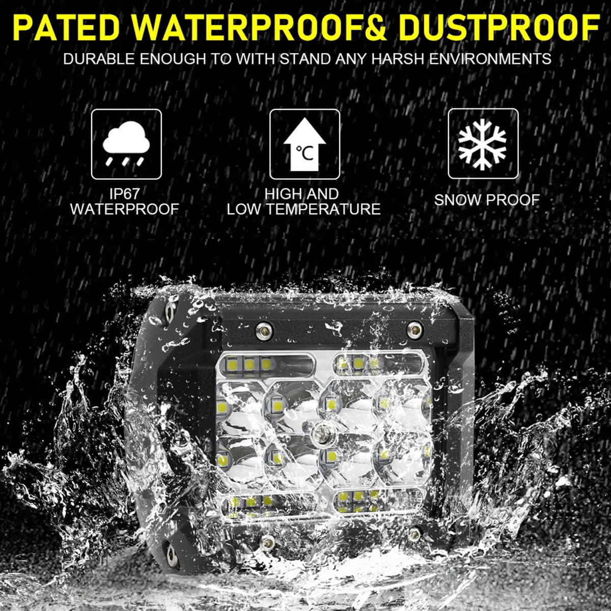 4 Inch Waterproof LED Driving Lights Q271