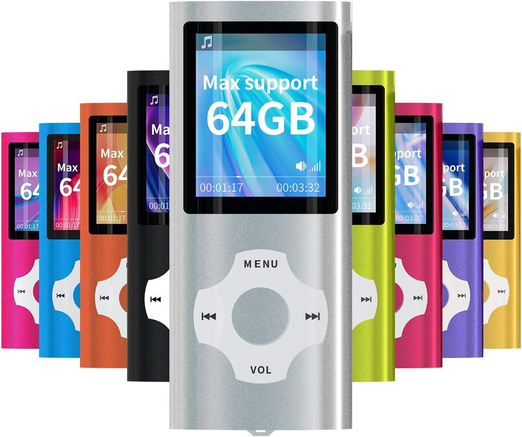 Black Pack of 2 MP3 MP4 Player K7780