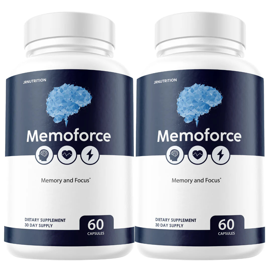 Brain Health Booster Memory Cognitive Health & Wellness 2 Bottles Q6926